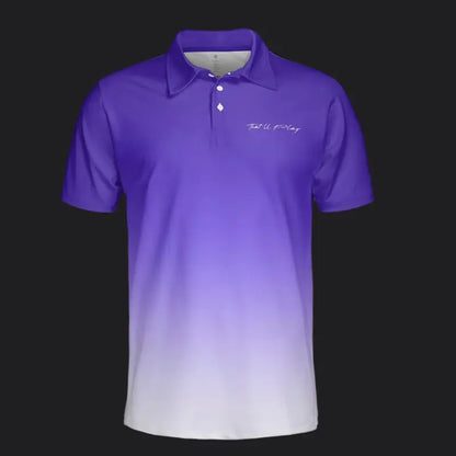 Purple to White Gradient